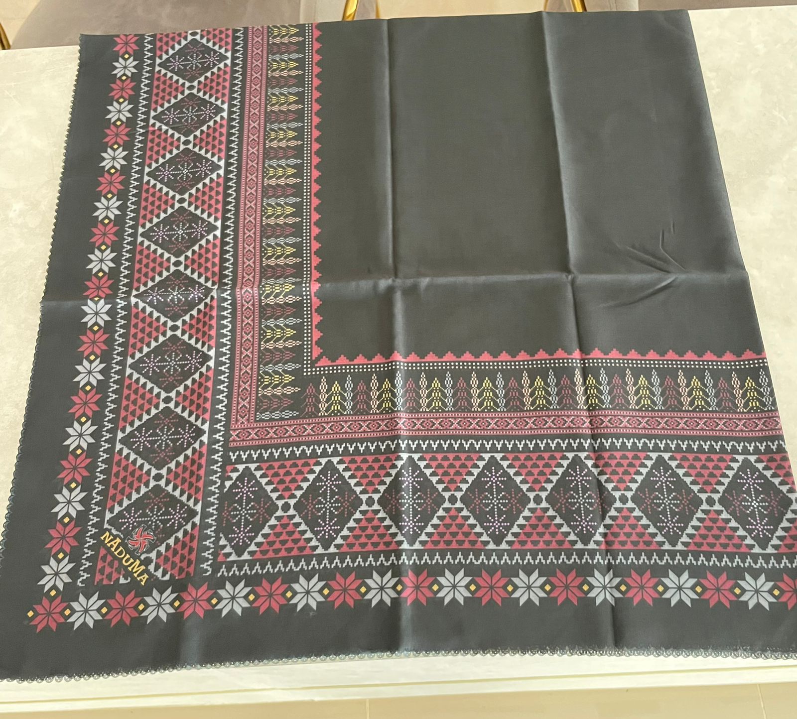 jilbab UF hitam