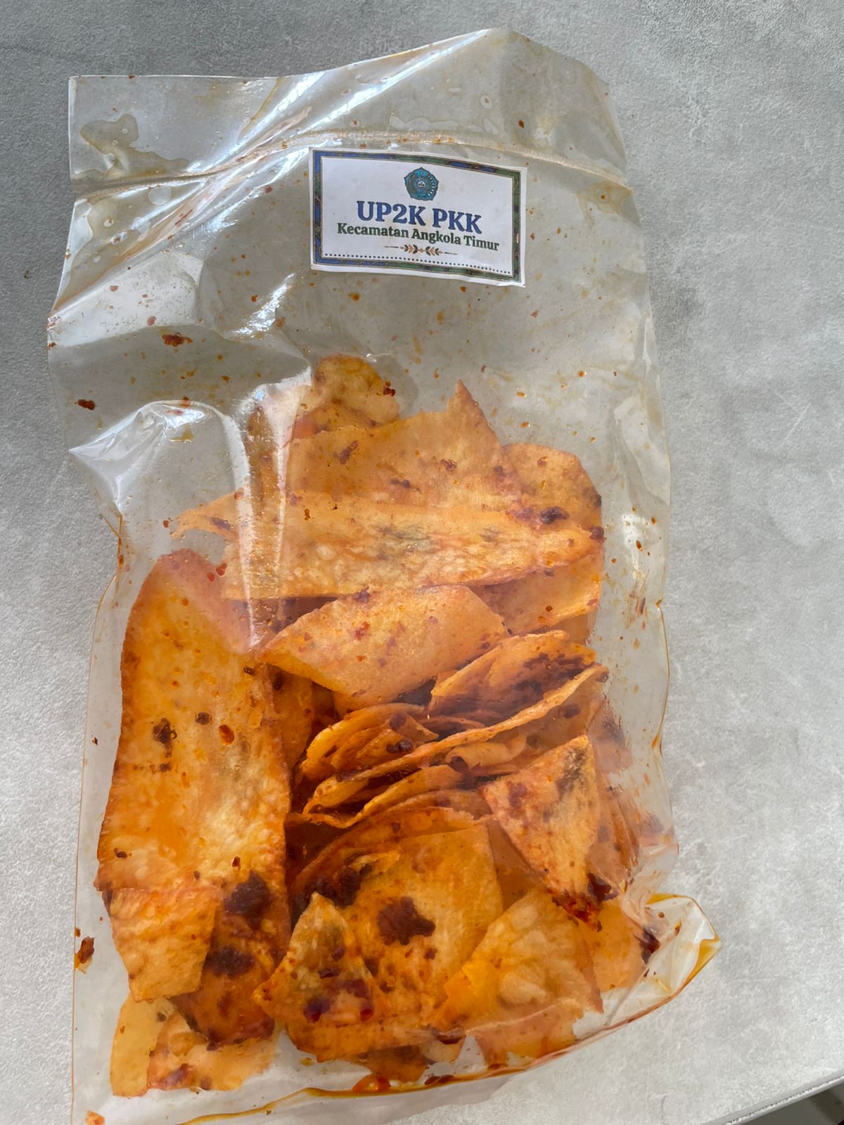 kerupuk sambal kecil